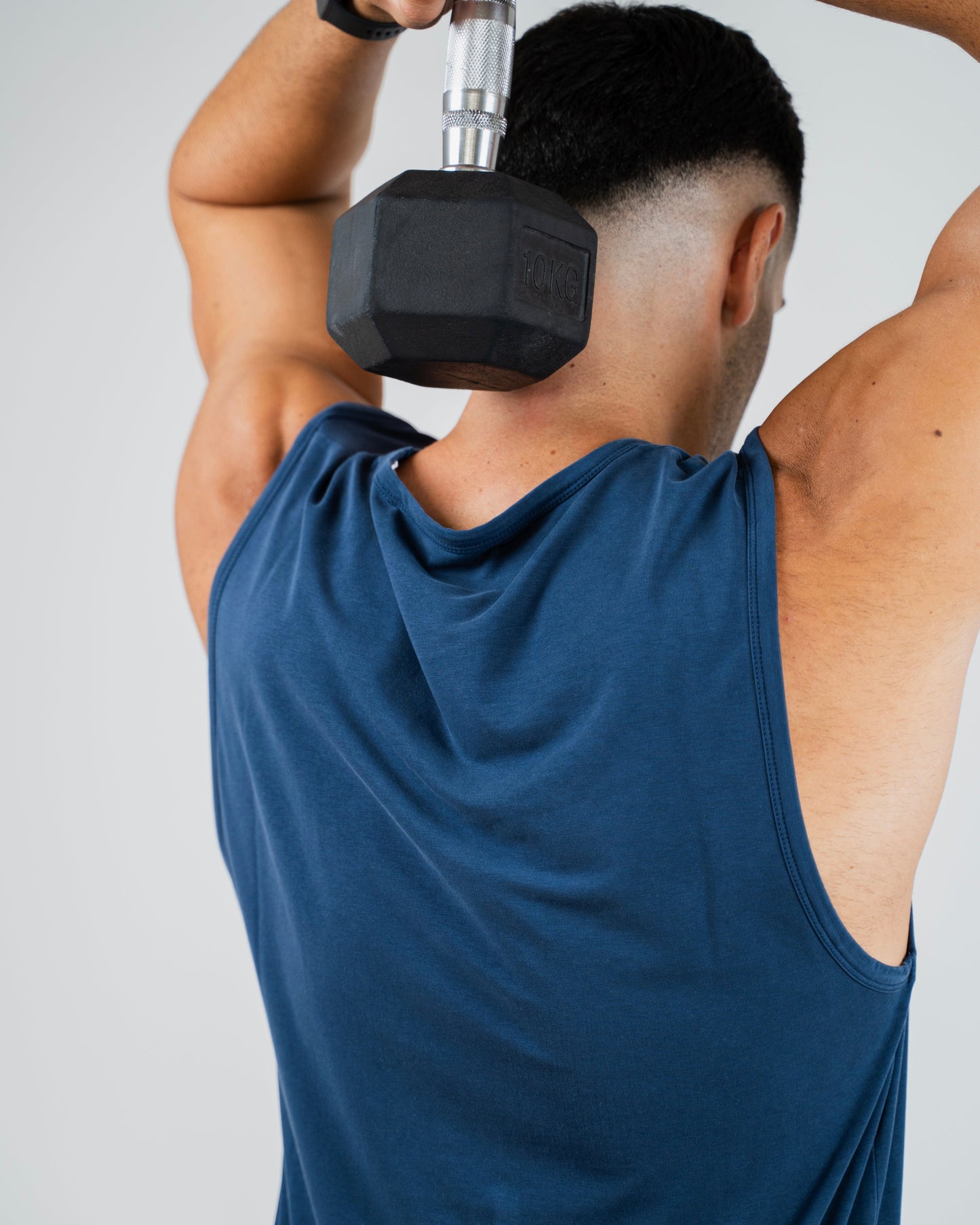 Sleeveless Tee Cool Blue