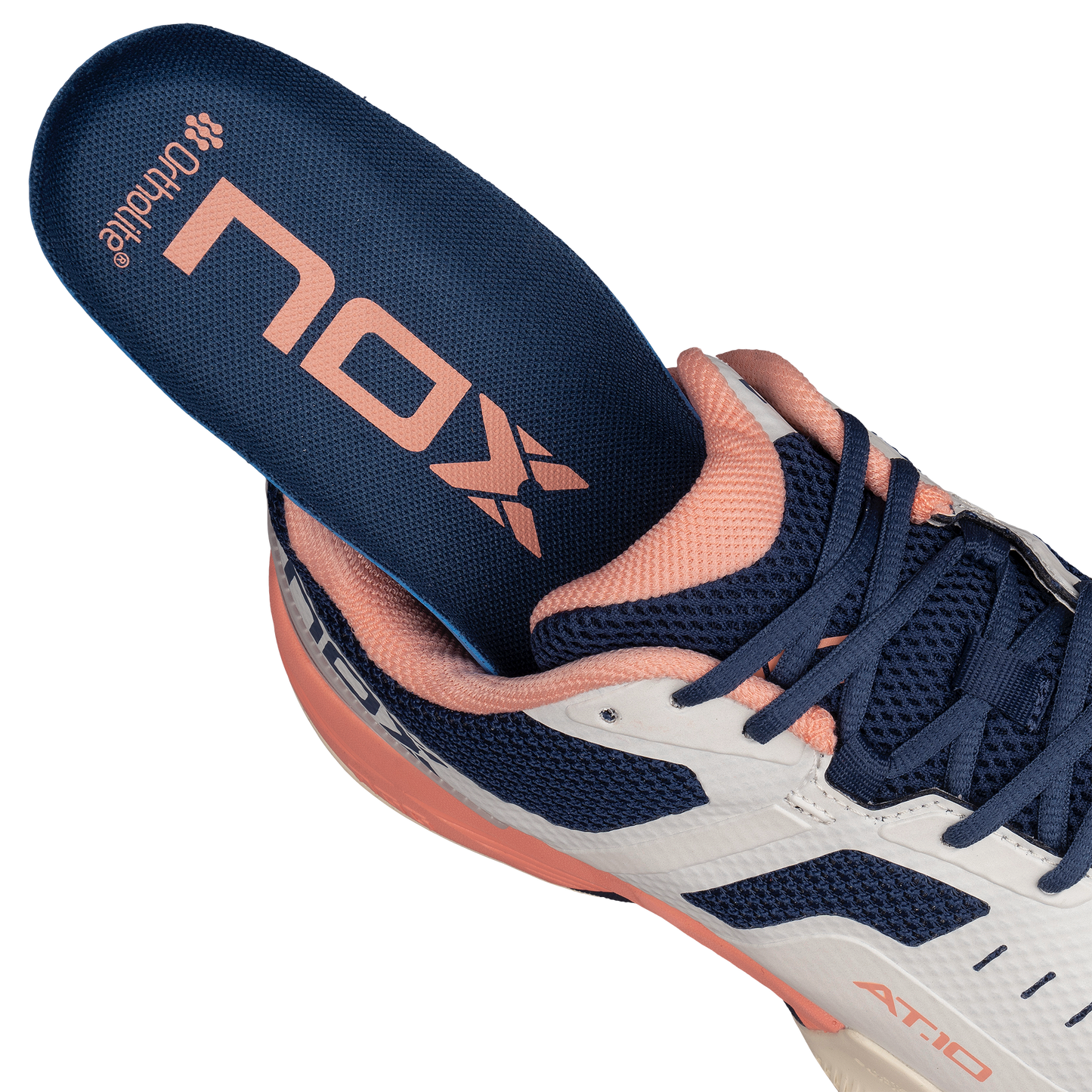 Zapatillas de Pádel NOX AT10 PRO Gardenia/Titán