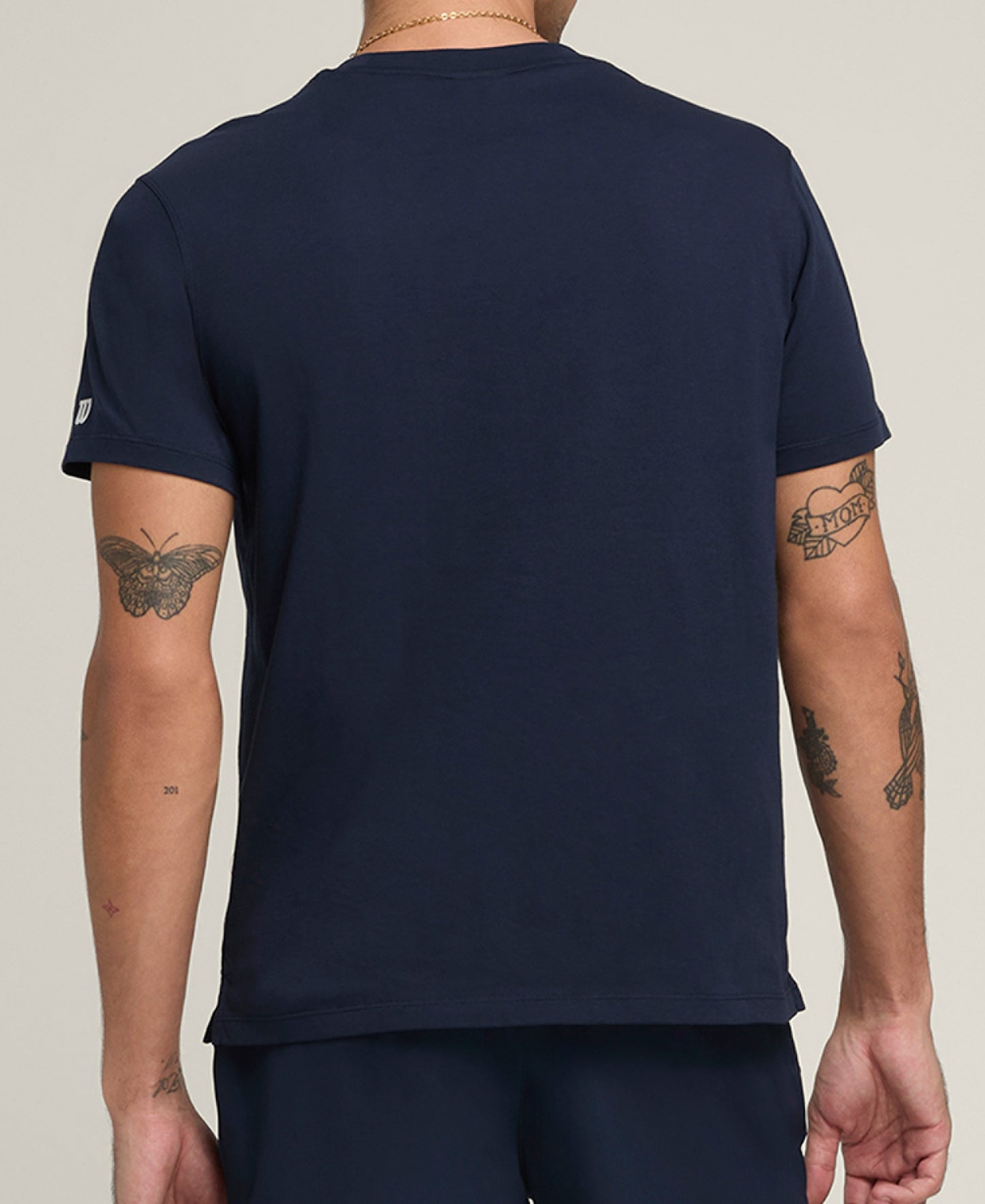 Camiseta Wilson Team Easy 2025 Hombre Azul Marino