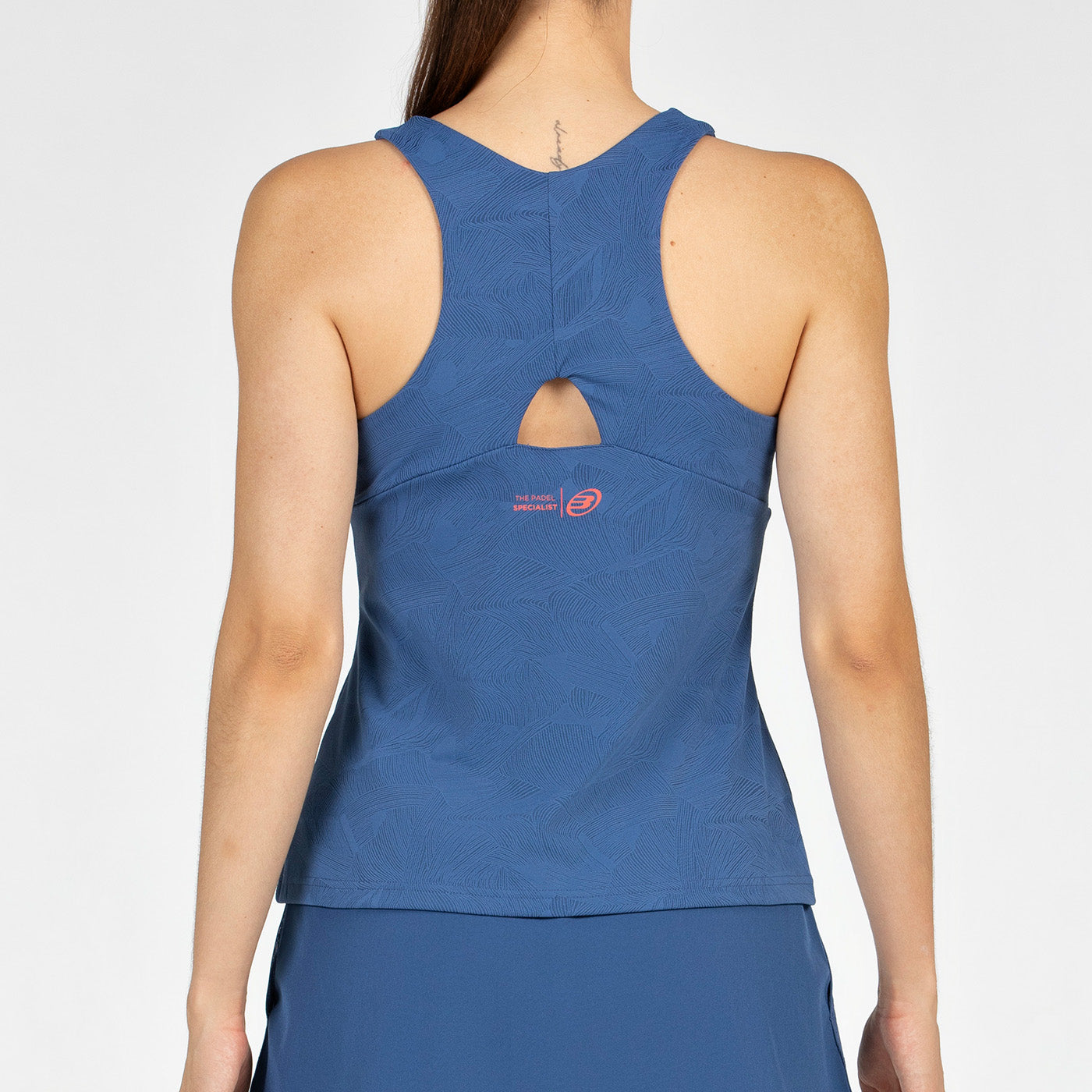 Camiseta Bullpadel Cortega Azul Sombra