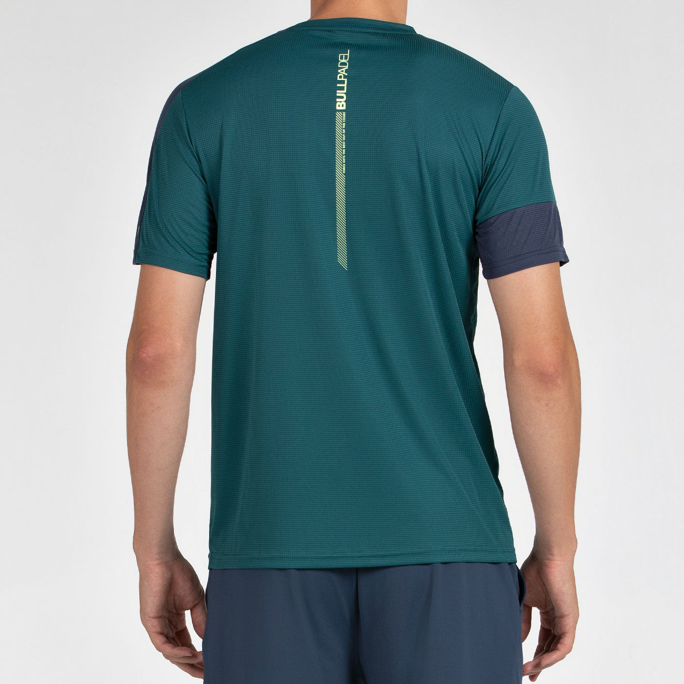 Camiseta Bullpadel Leido Verde Oscuro