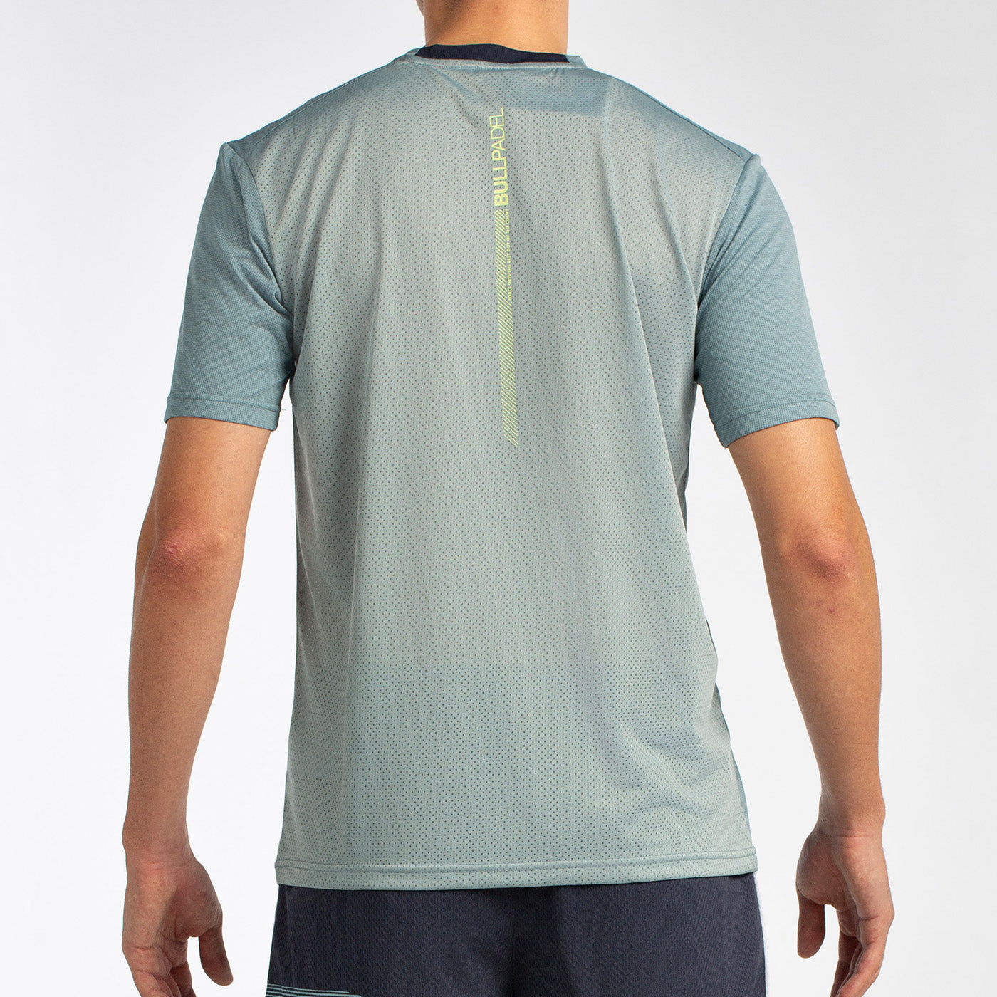Camiseta Bullpadel LLega Verde Azulado