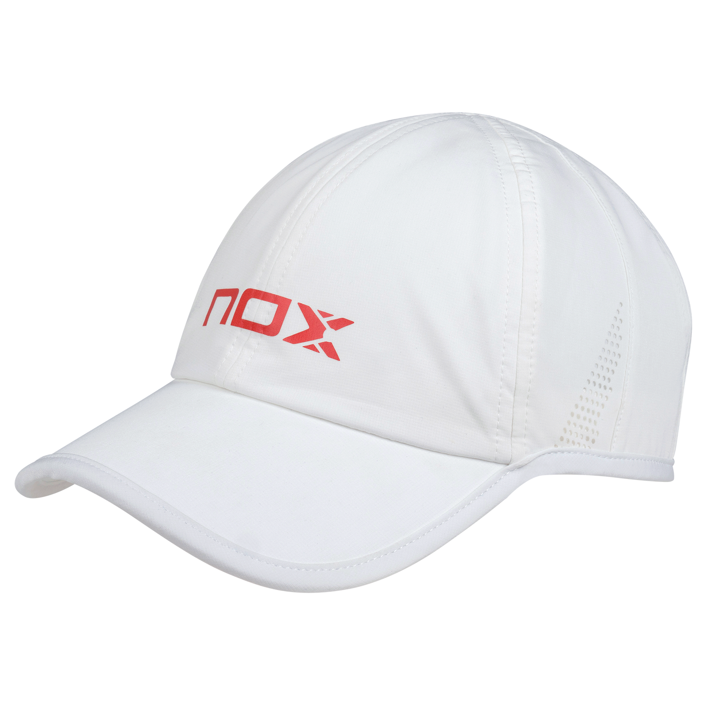 Gorra de Pádel NOX 2025 Blanca/Roja