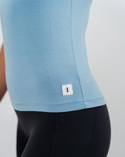 Circular Tee Breeze Blue