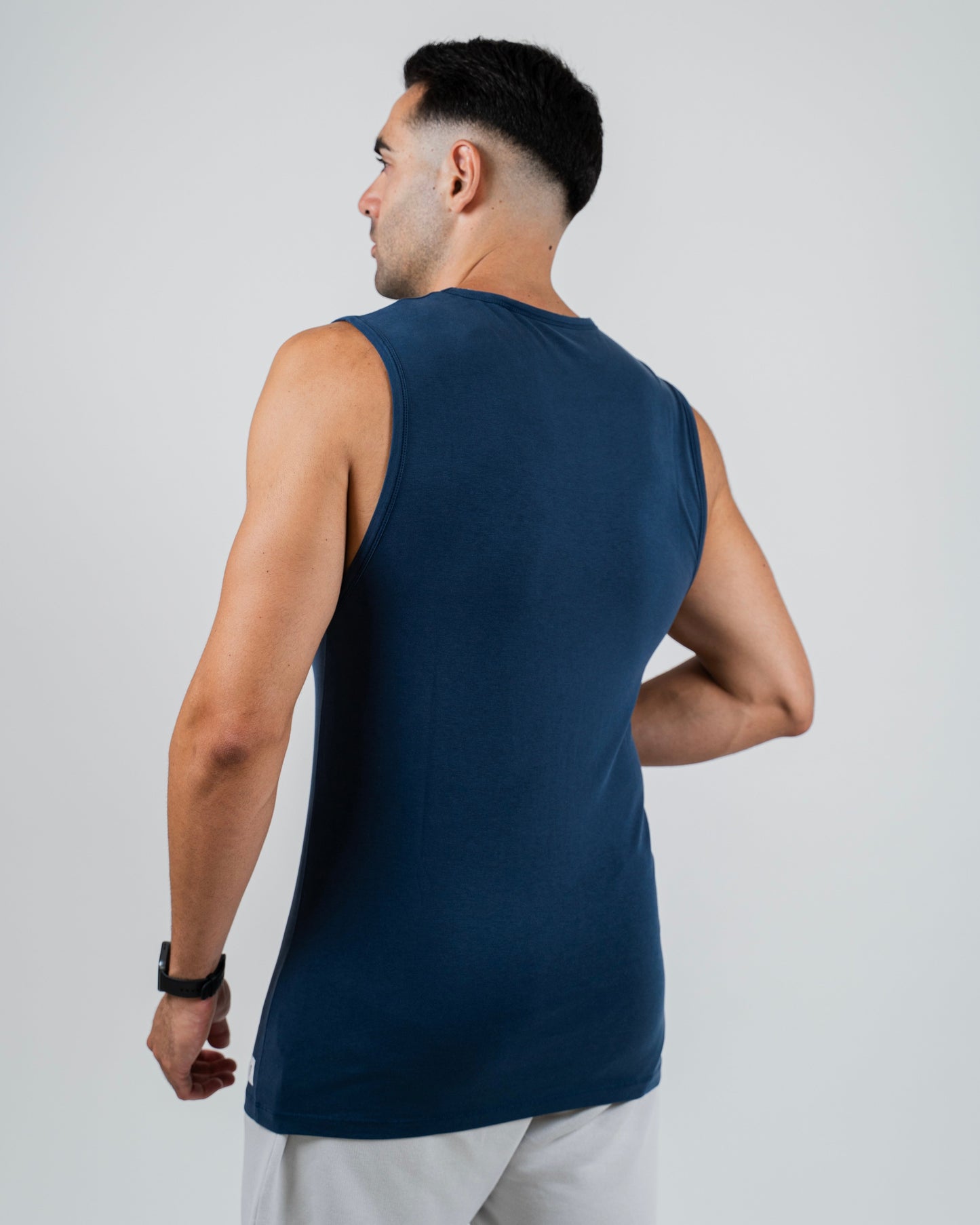 Sleeveless Tee Cool Blue
