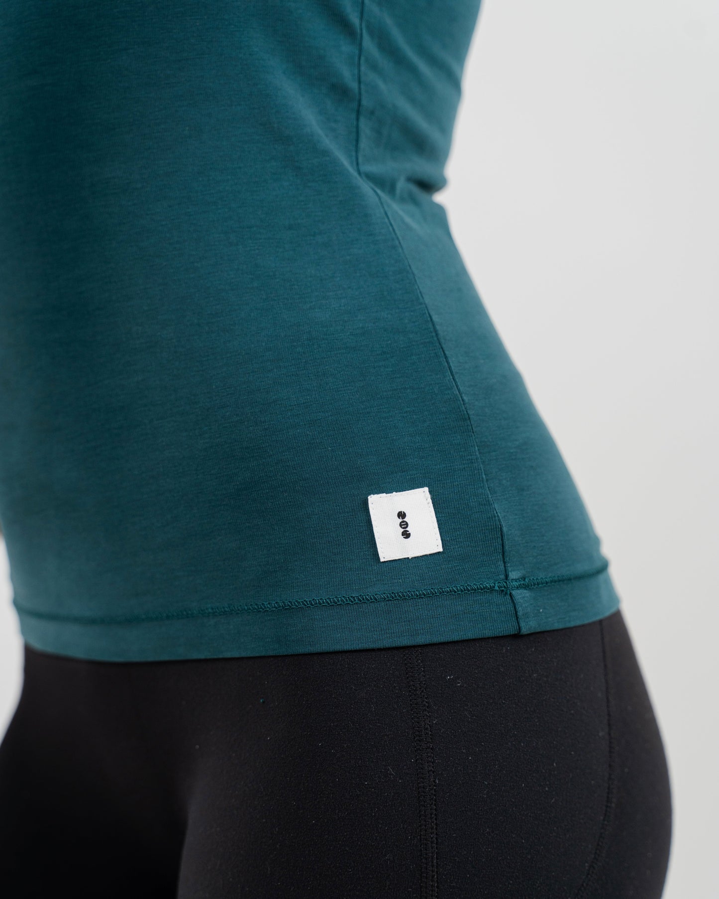 Circular Tank Top Storm Green