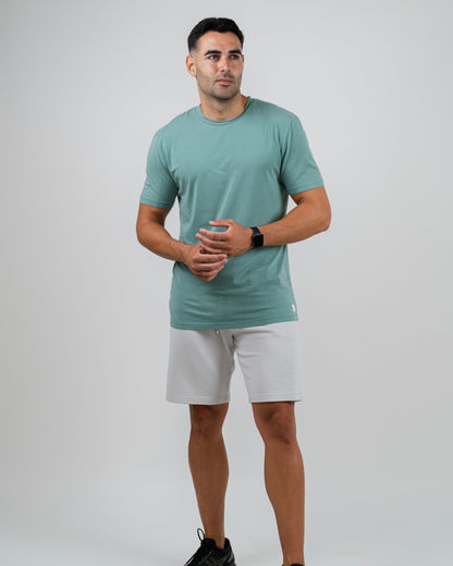 Athleisure Tee Muted Green