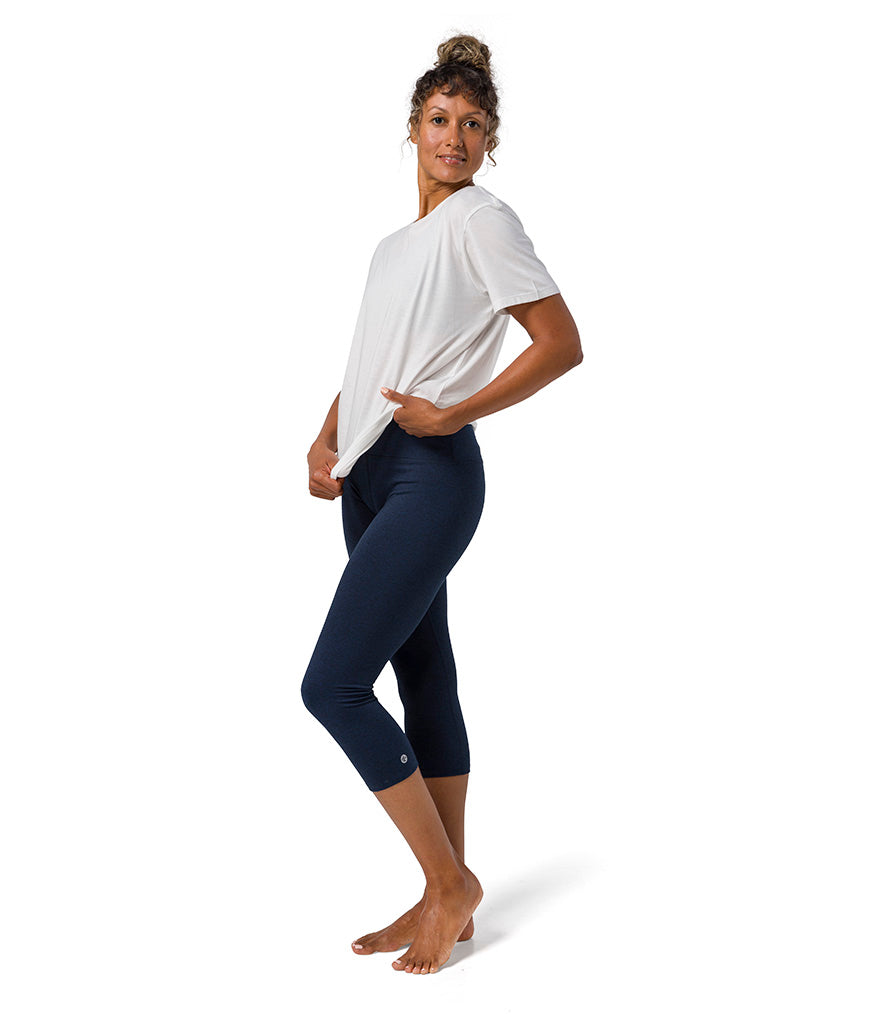 Camiseta Mujer Vinyasa Blanca Manduka