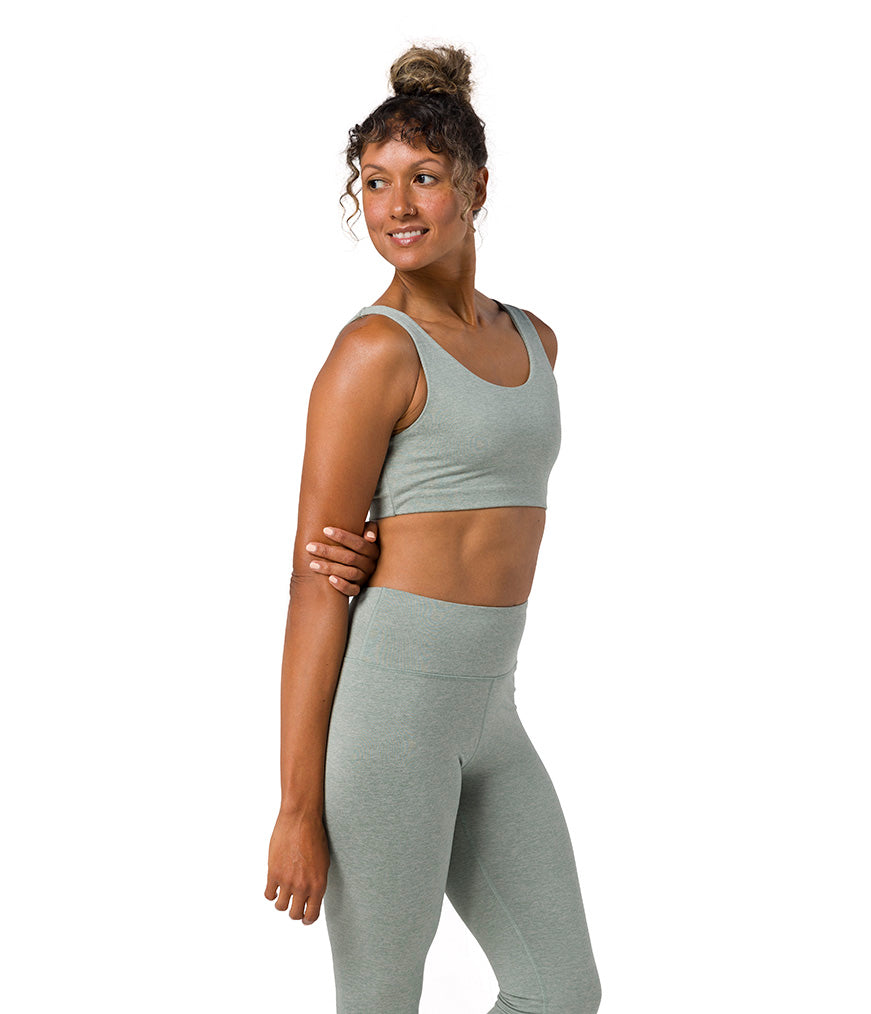 Sujetador Yoga Dhara Manduka Verde Claro/Avian Heather