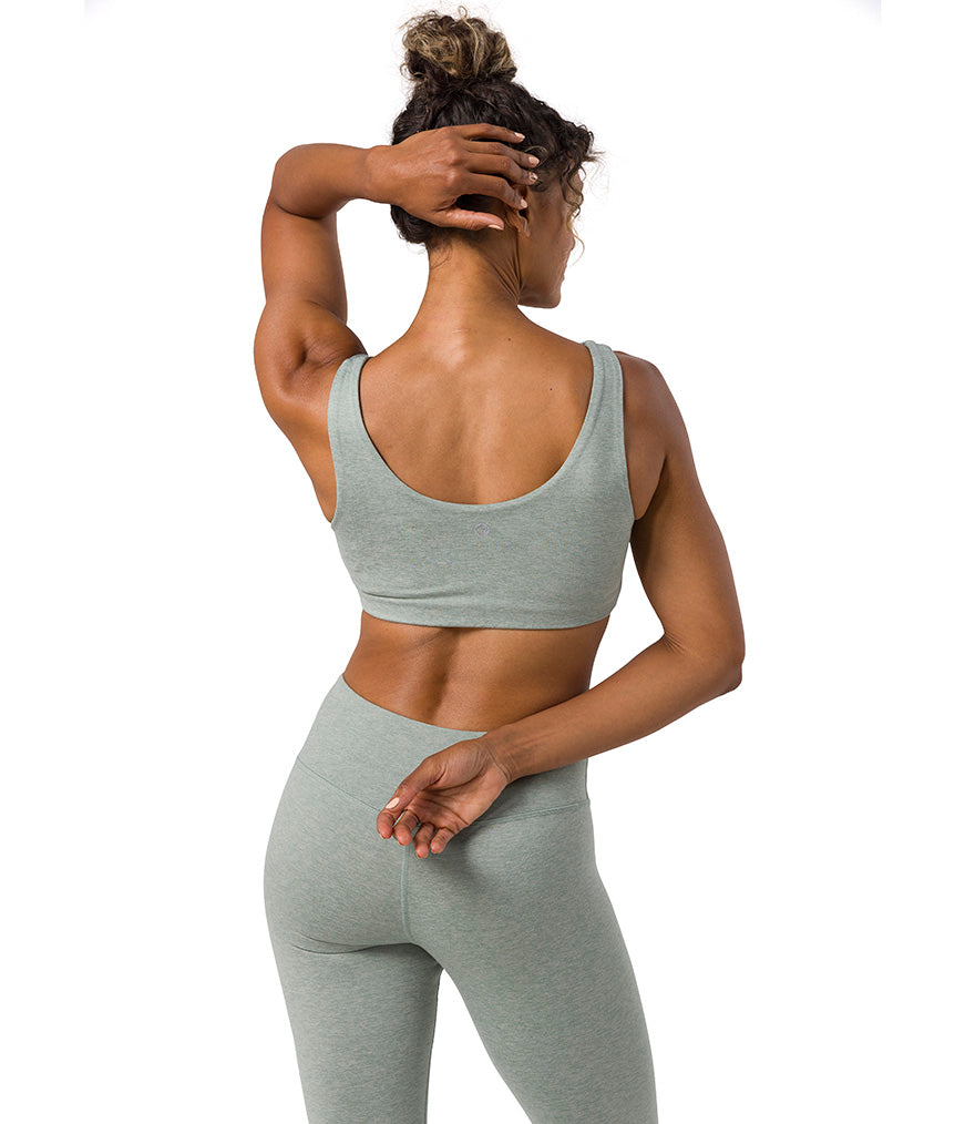 Sujetador Yoga Dhara Manduka Verde Claro/Avian Heather