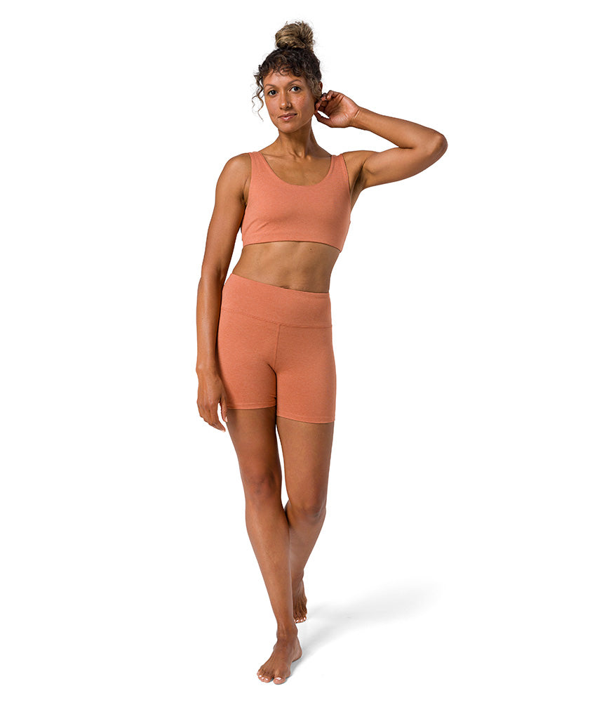 Sujetador Yoga Dhara Manduka Marrón/Clay Heather