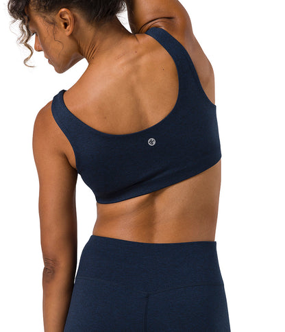 Sujetador Yoga Dhara Manduka Azul Marino/Midnight Heather