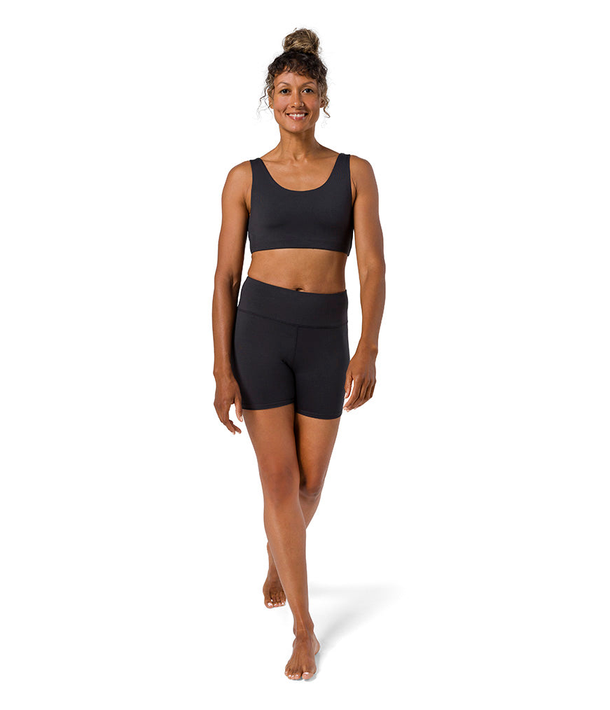 Sujetador Yoga Dhara Manduka Negro/Phantom