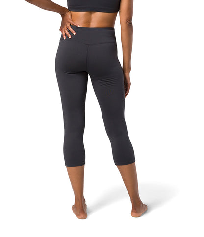 Dhara Capri Legging 3/4 Mujer Manduka Negro/Phantom
