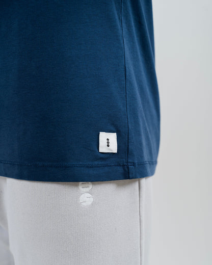 Athleisure Tee Cool Blue