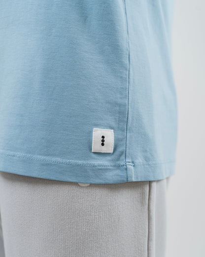 Athleisure Tee Frosted Blue