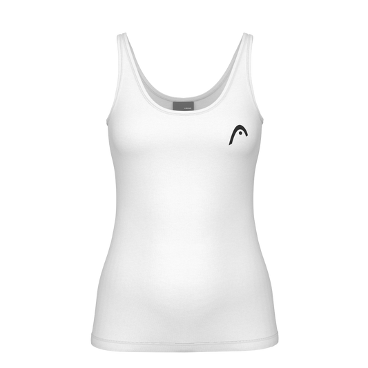 Top de Pádel SPIRIT II 2025 Mujer Ajustado Head Blanco