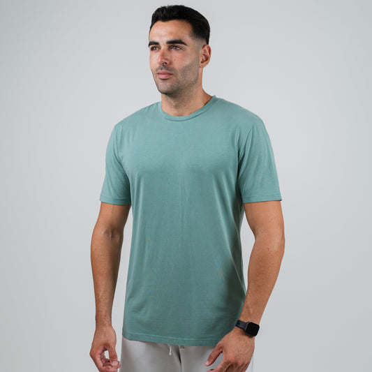 Athleisure Tee Muted Green