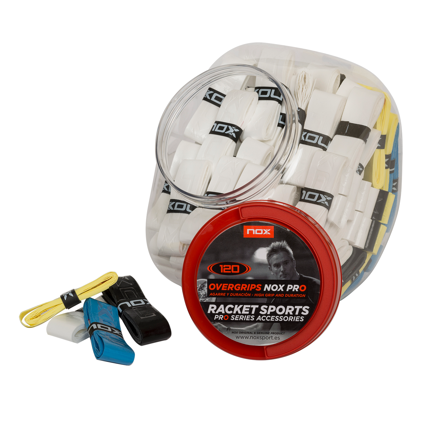 Overgrip Individual Nox Padel Pro Colores 2025