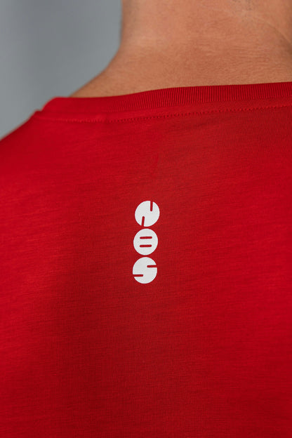 Camiseta NBS 100% Ecológica Rojo