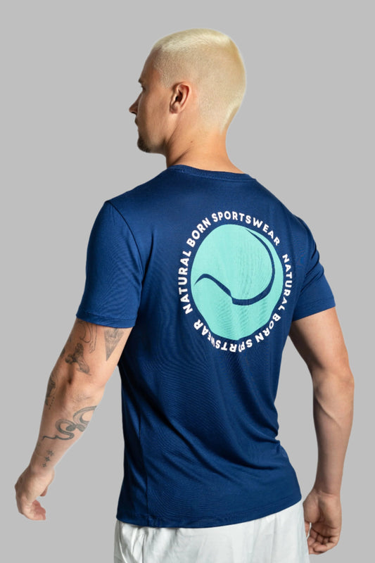 Camiseta NBS 100% Ecológica Azul Marino