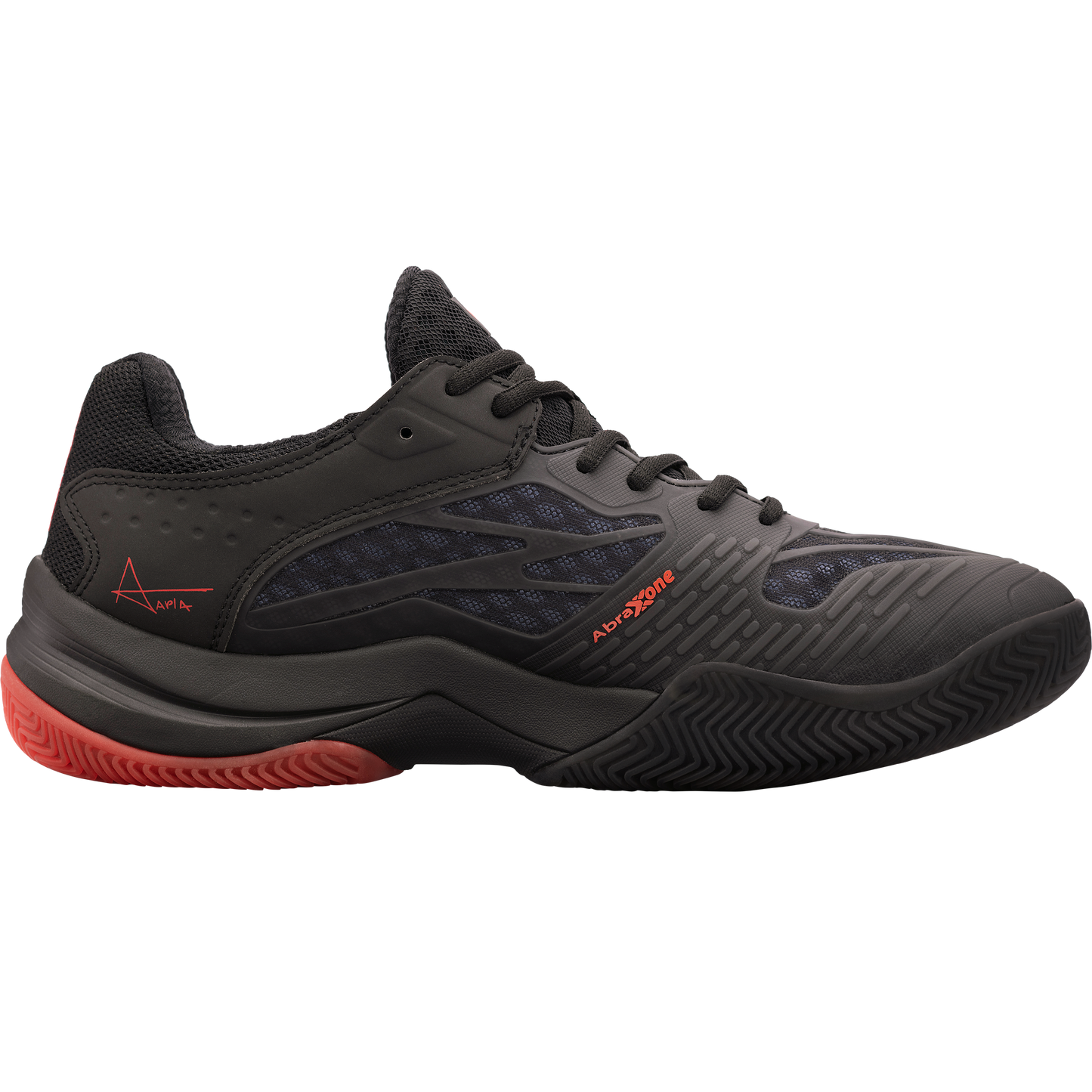 Zapatillas de Pádel NOX AT10 Lux 2025 Negro/Rojo by Agustín Tapia