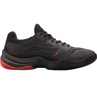 Zapatillas de Pádel NOX AT10 Lux 2025 Negro/Rojo by Agustín Tapia