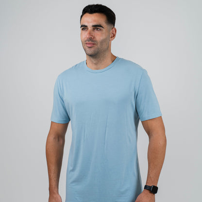 Athleisure Tee Frosted Blue