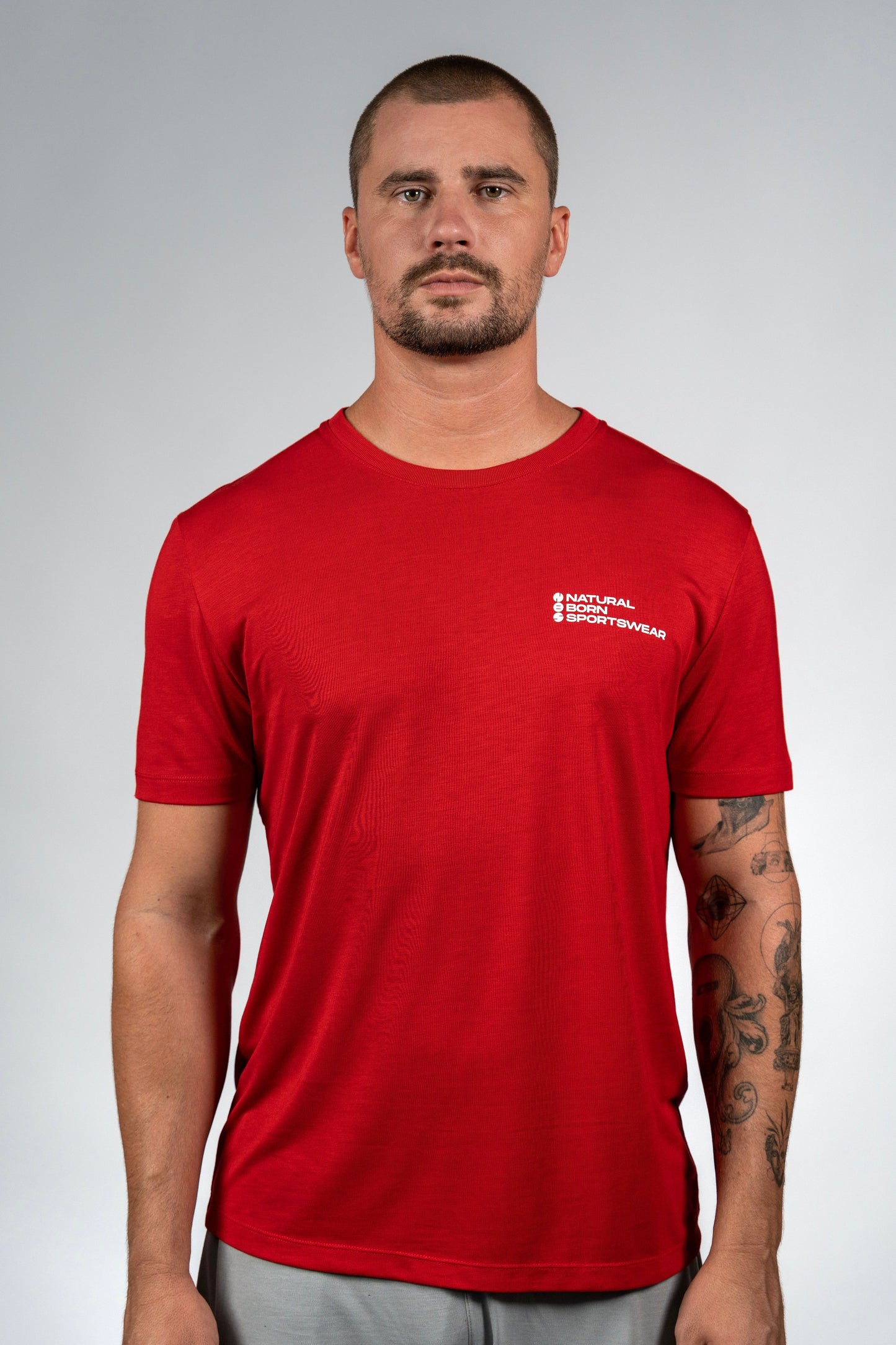 Camiseta NBS 100% Ecológica Rojo