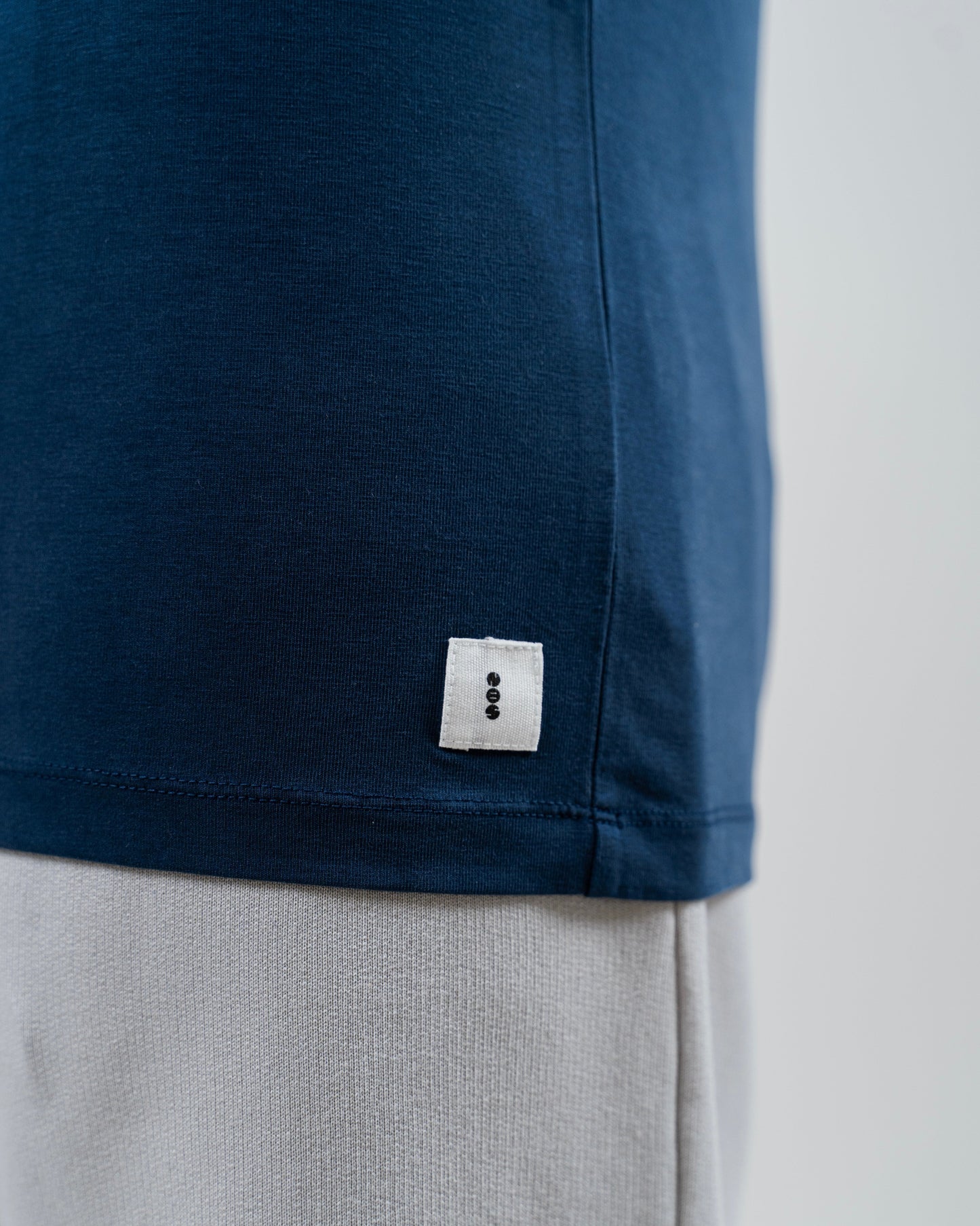 Sleeveless Tee Cool Blue