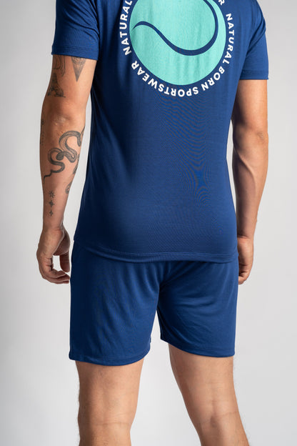 Pantalón Corto NBS 100% Ecológica Azul