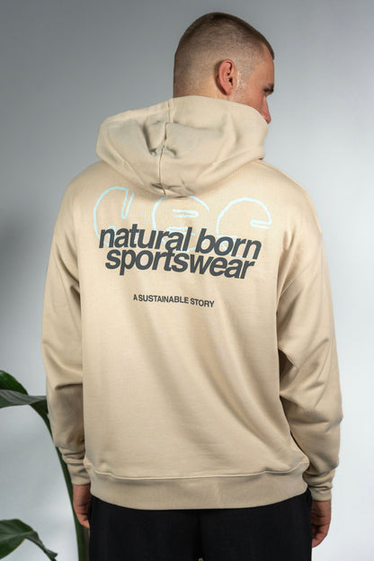 Sudadera con capucha NBS Beige