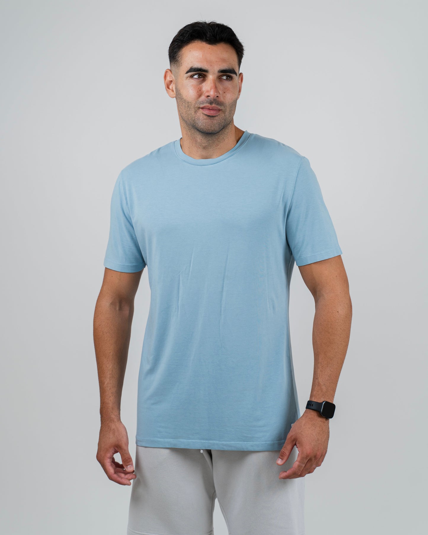 Athleisure Tee Frosted Blue