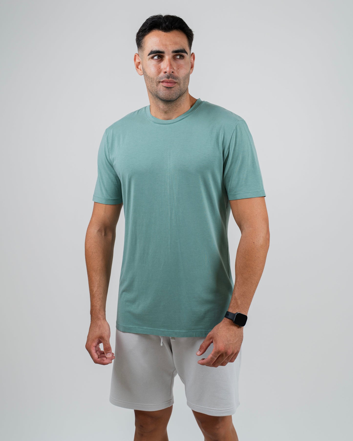 Athleisure Tee Muted Green