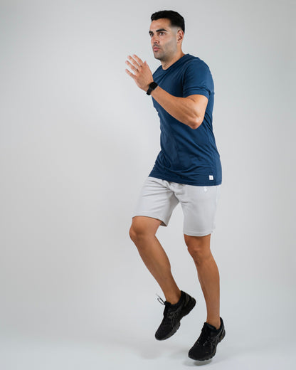 Athleisure Tee Cool Blue