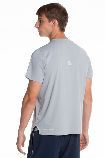 Camiseta Nox Team Regular Hombre Gris 2025