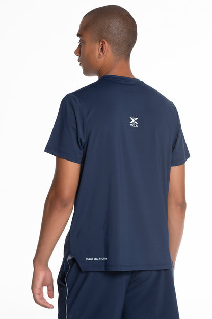 Camiseta Nox Team Regular Hombre Azul Marino 2025