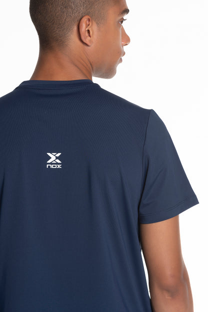 Camiseta Nox Team Regular Hombre Azul Marino 2025