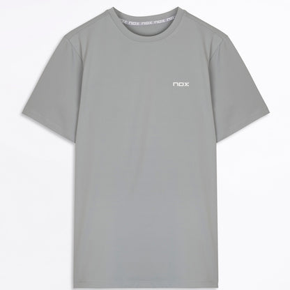 Camiseta Nox Team Regular Hombre Gris 2025