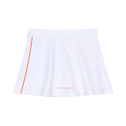 Falda de Pádel NOX Team 2025 Blanco Mujer