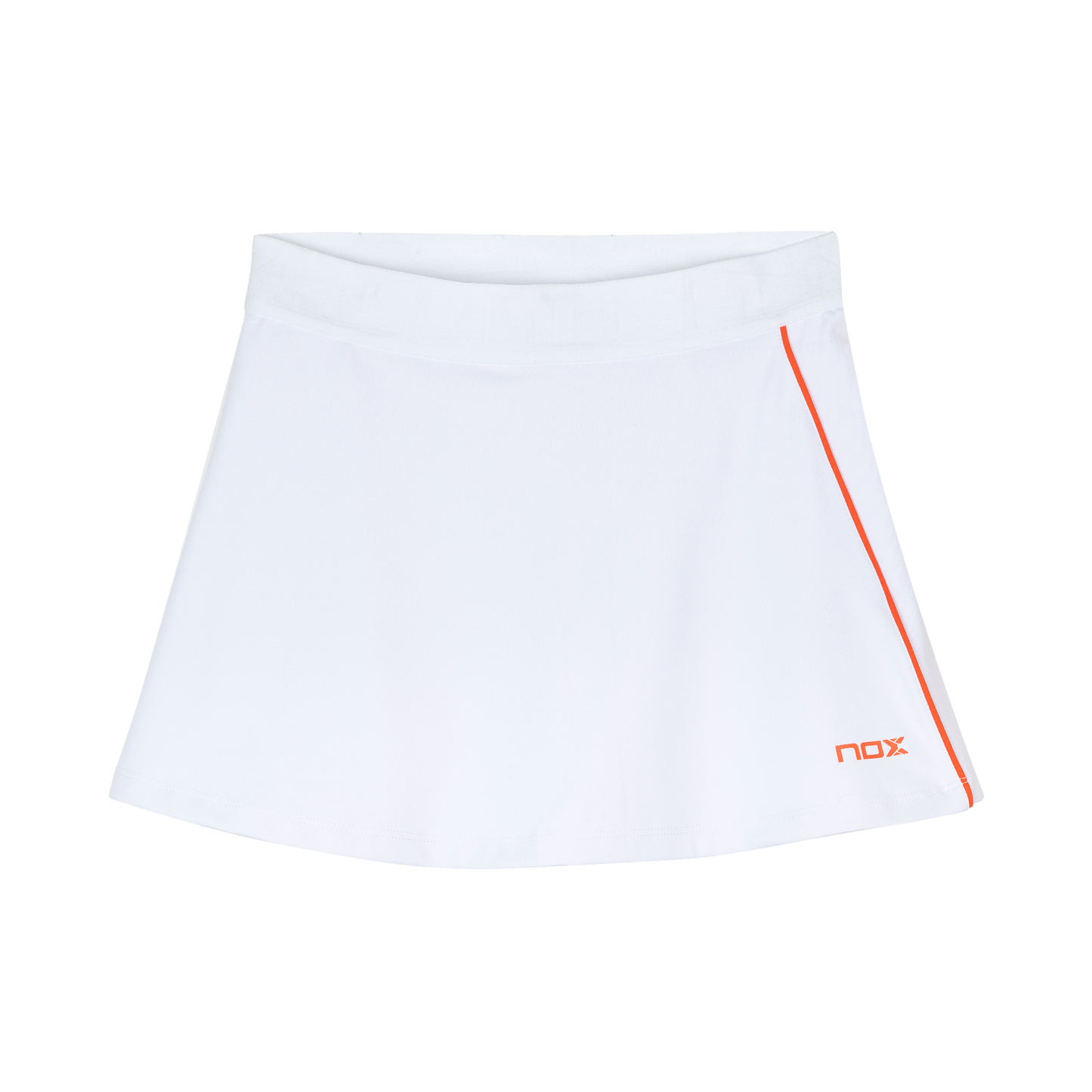 Falda de Pádel NOX Team 2025 Blanco Mujer