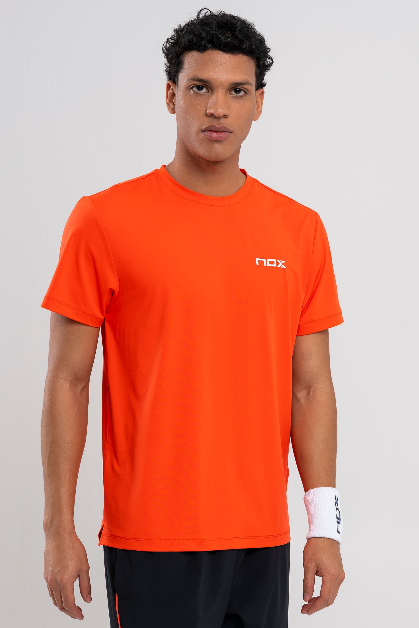 Camiseta Nox Team Regular Hombre Rojo/Naranja