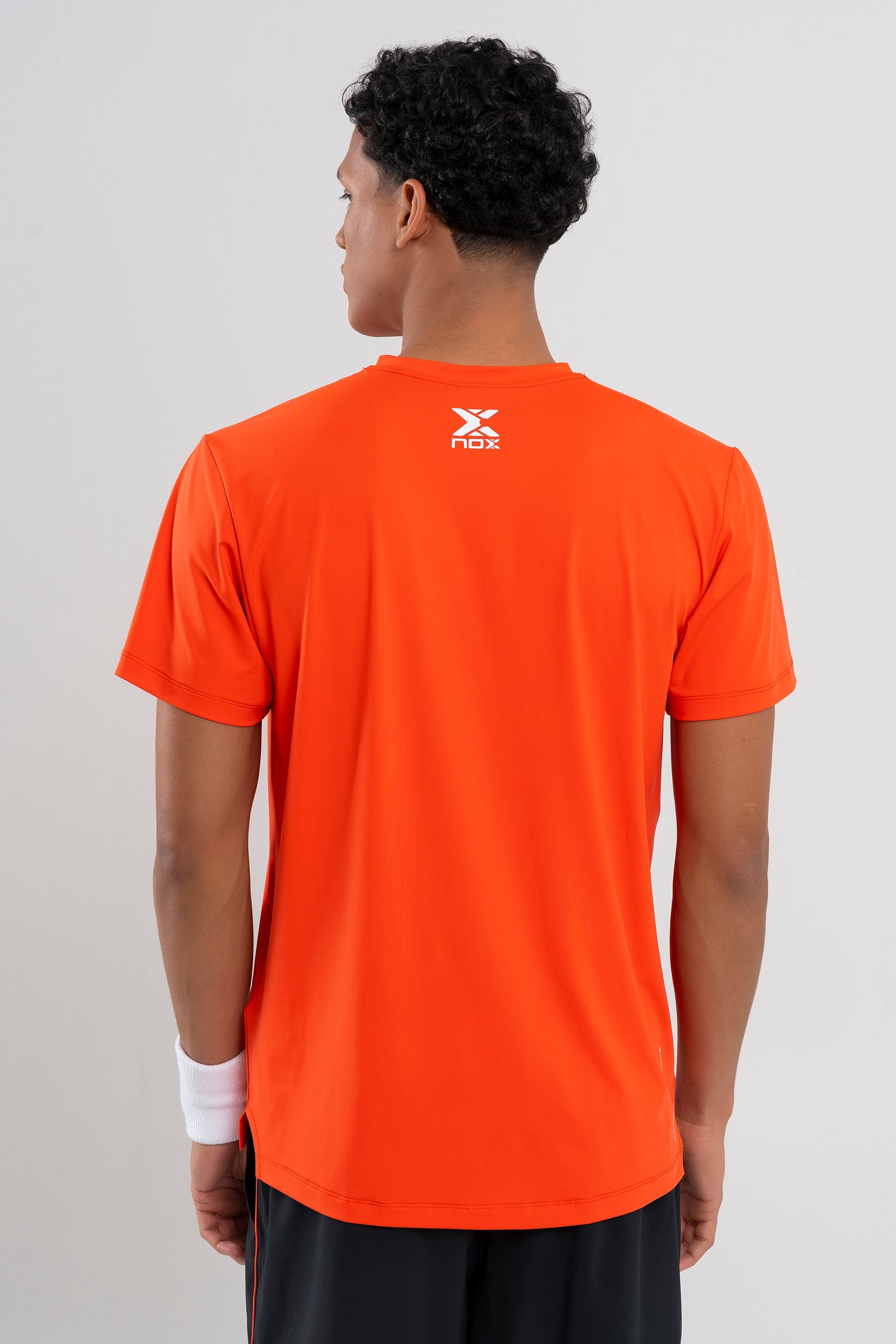 Camiseta Nox Team Regular Hombre Rojo/Naranja