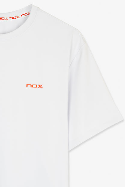 Camiseta Nox Team Regular Hombre Blanca