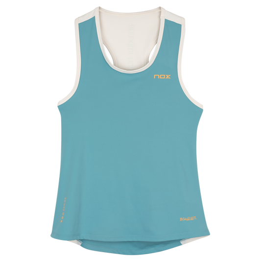 Camiseta Tirantes Nox Pro 2025 Mujer Turquesa