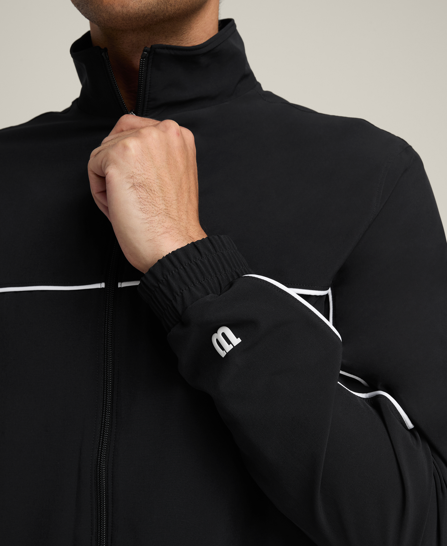 Chaqueta Wilson Tejida Hombre Negro