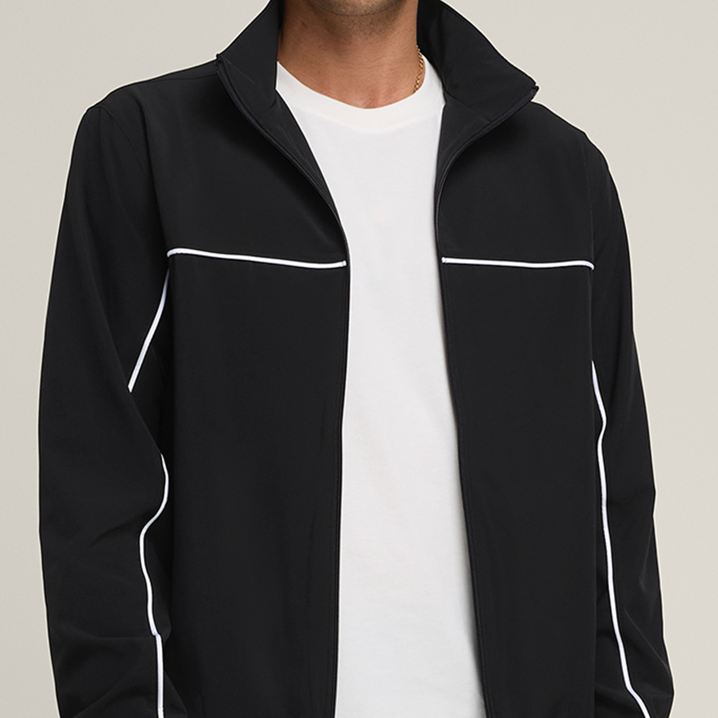 Chaqueta Wilson Tejida Hombre Negro