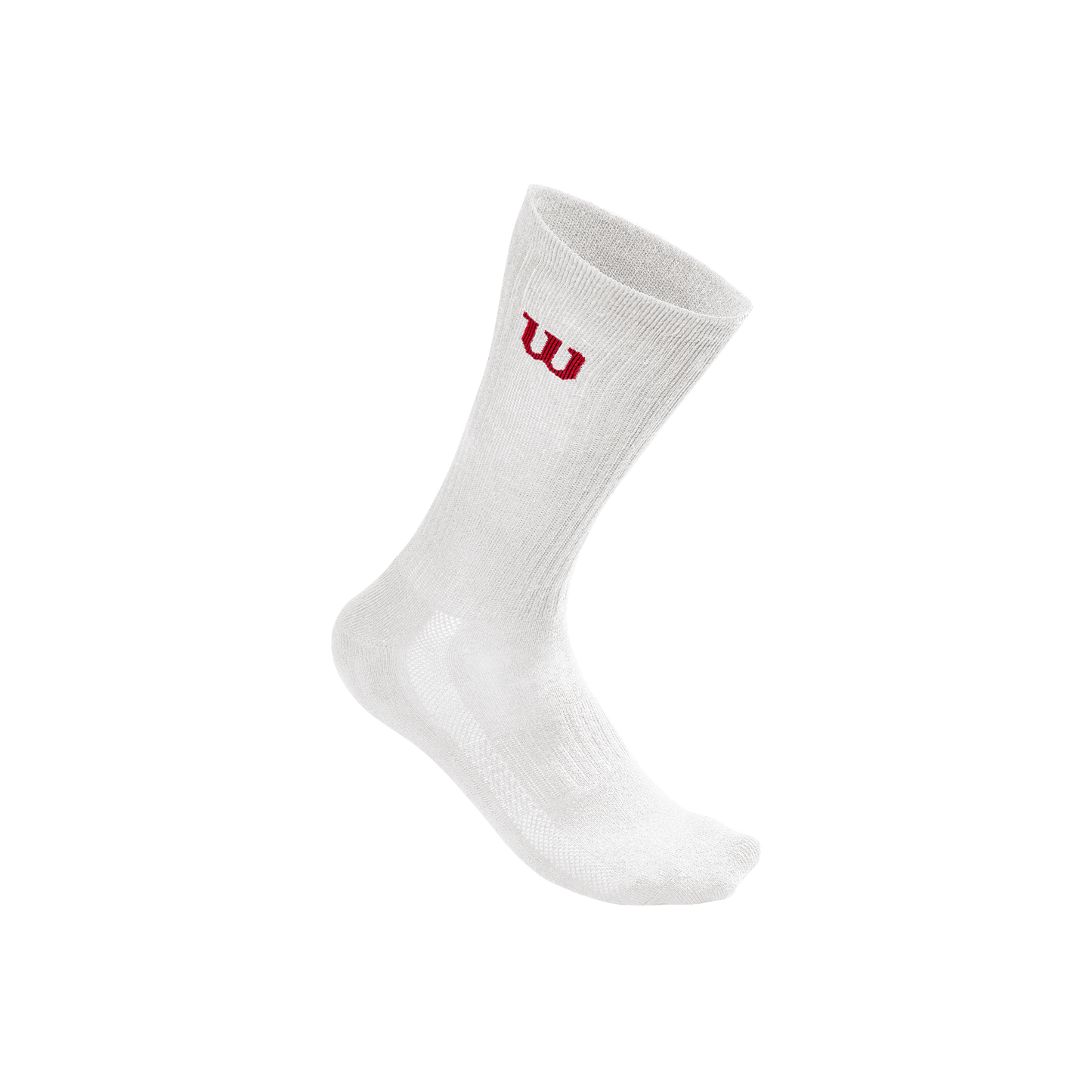 Calcetines de Pádel Wilson Quarter-Length 2025 Blanco/Rojo