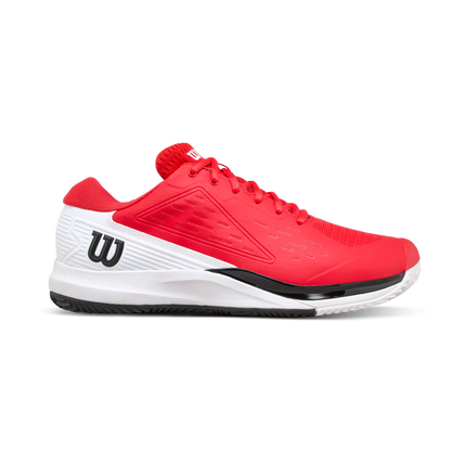 Zapatillas de Pádel Wilson Rush Pro Ace 2025 Hombre Rojo/Blanco