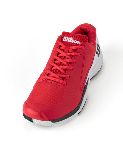 Zapatillas de Pádel Wilson Rush Pro Ace 2025 Hombre Rojo/Blanco